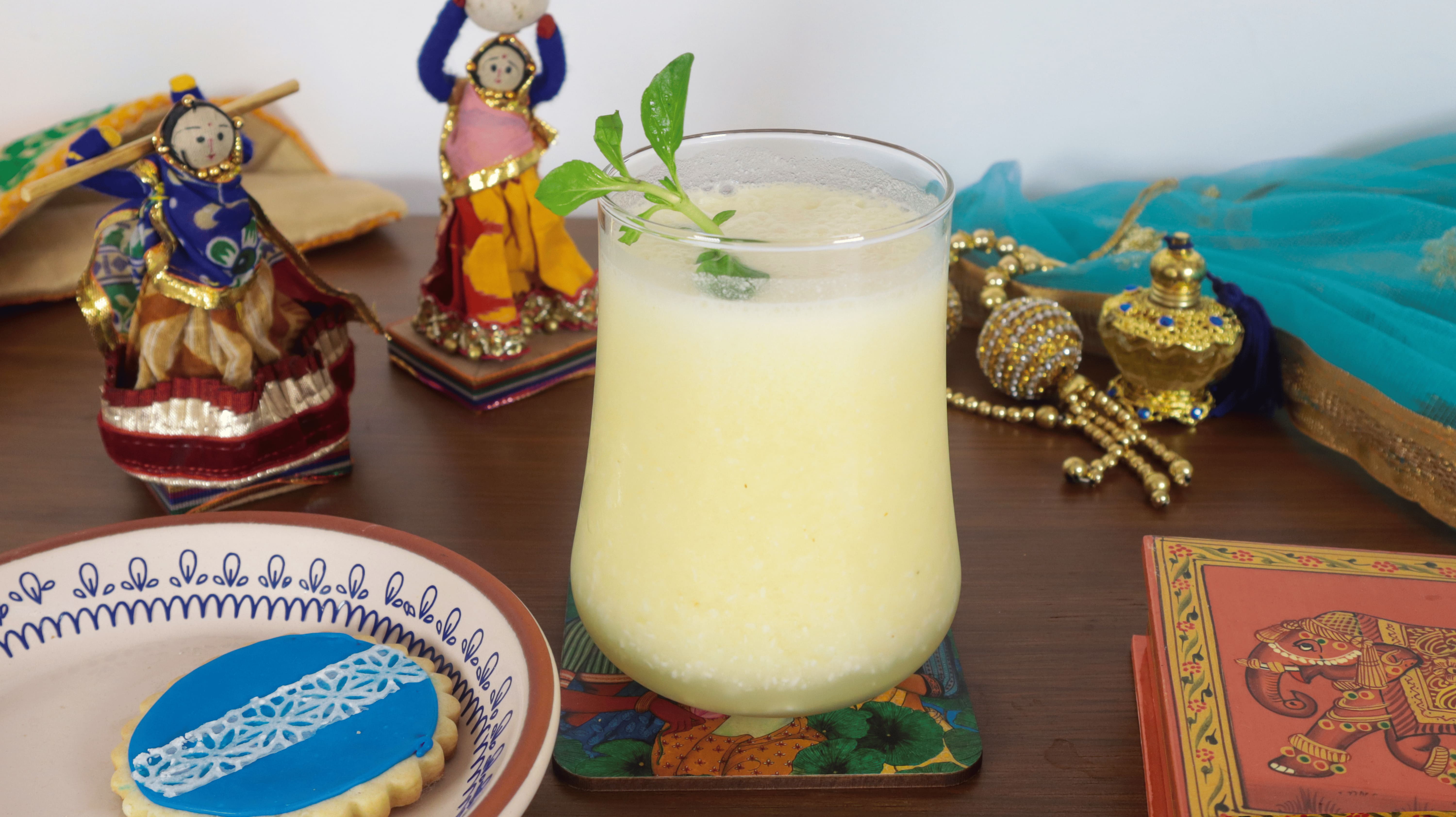 Jugo de piña con coco